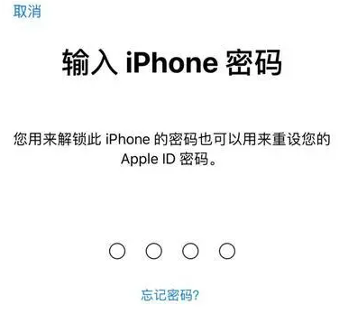 高唐苹果15维修网点分享iPhone 15六位密码怎么改四位 