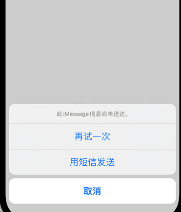 高唐apple维修iPhone上无法正常发送iMessage信息