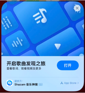 高唐苹果14维修站分享iPhone14音乐识别功能使用方法 