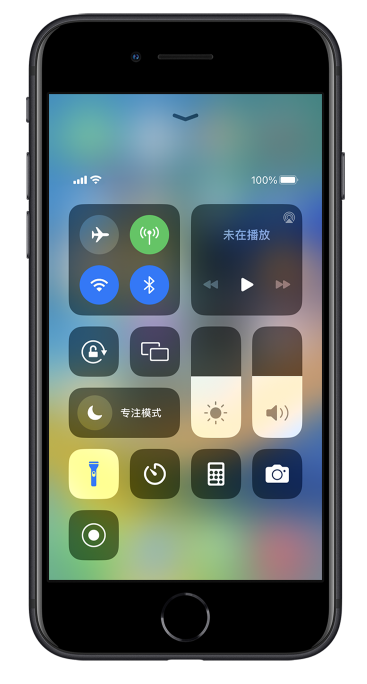 高唐苹果14维修分享苹果iPhone 14 Pro手电筒开启方法 